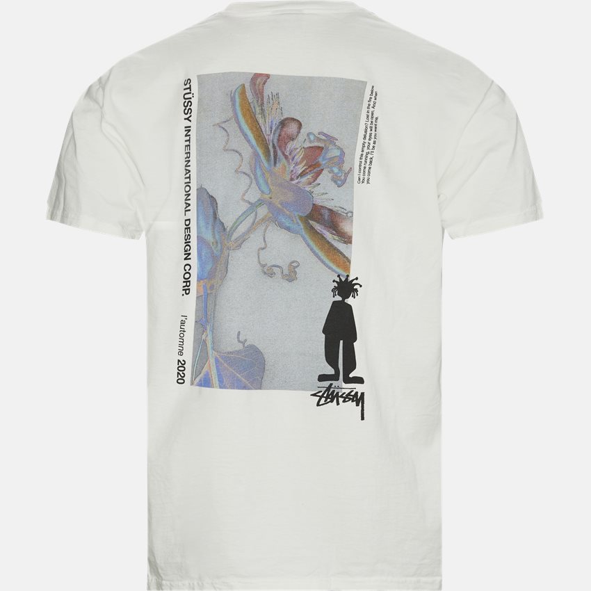 Stüssy T-shirts DELUSION 1904590 OFF WHITE